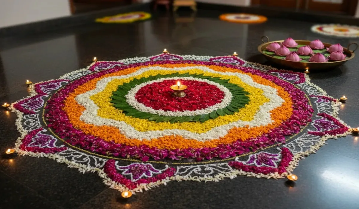 Flower Rangoli