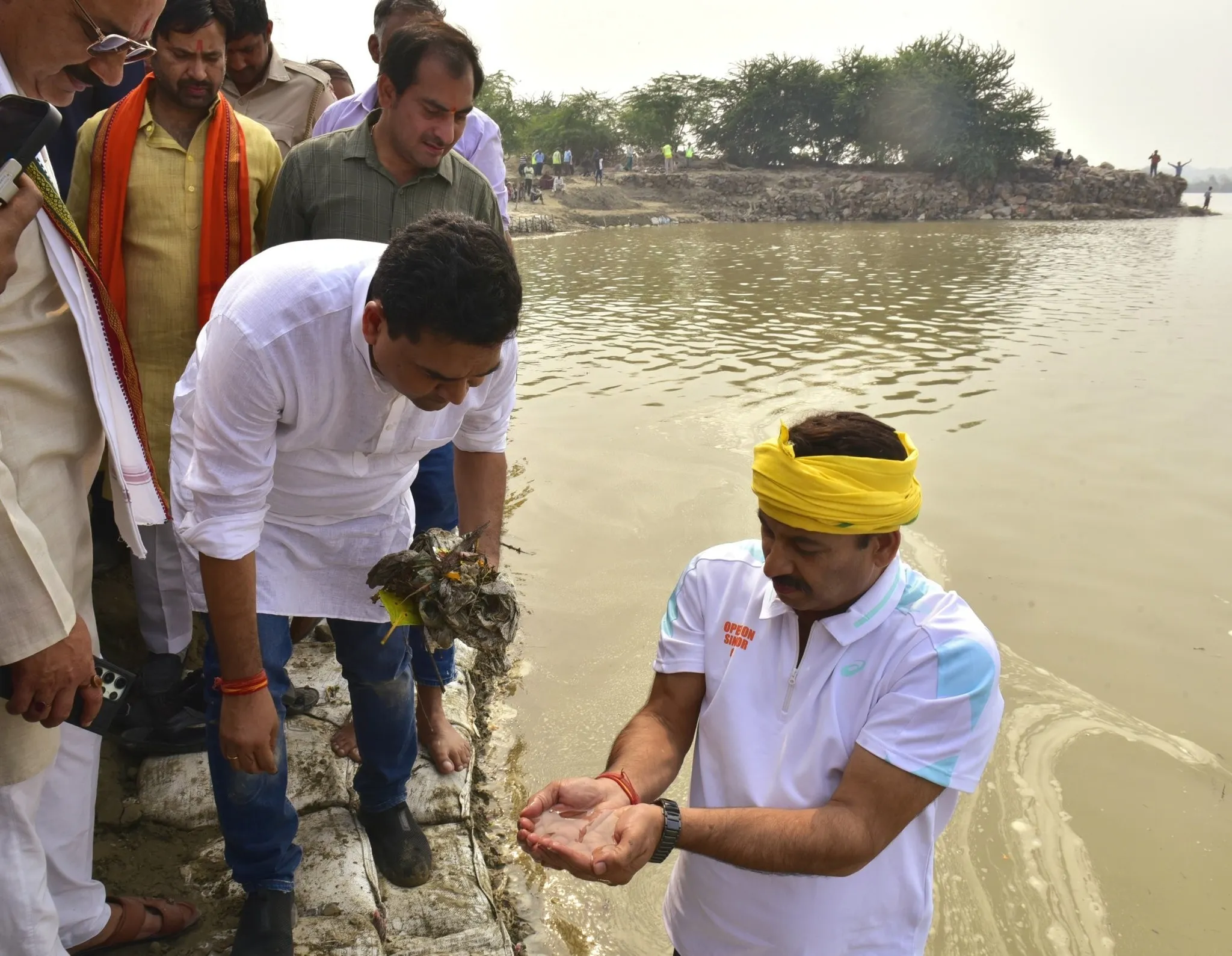 Chhath Puja Holiday: Cleanliness drive begins at Chhath Ghats