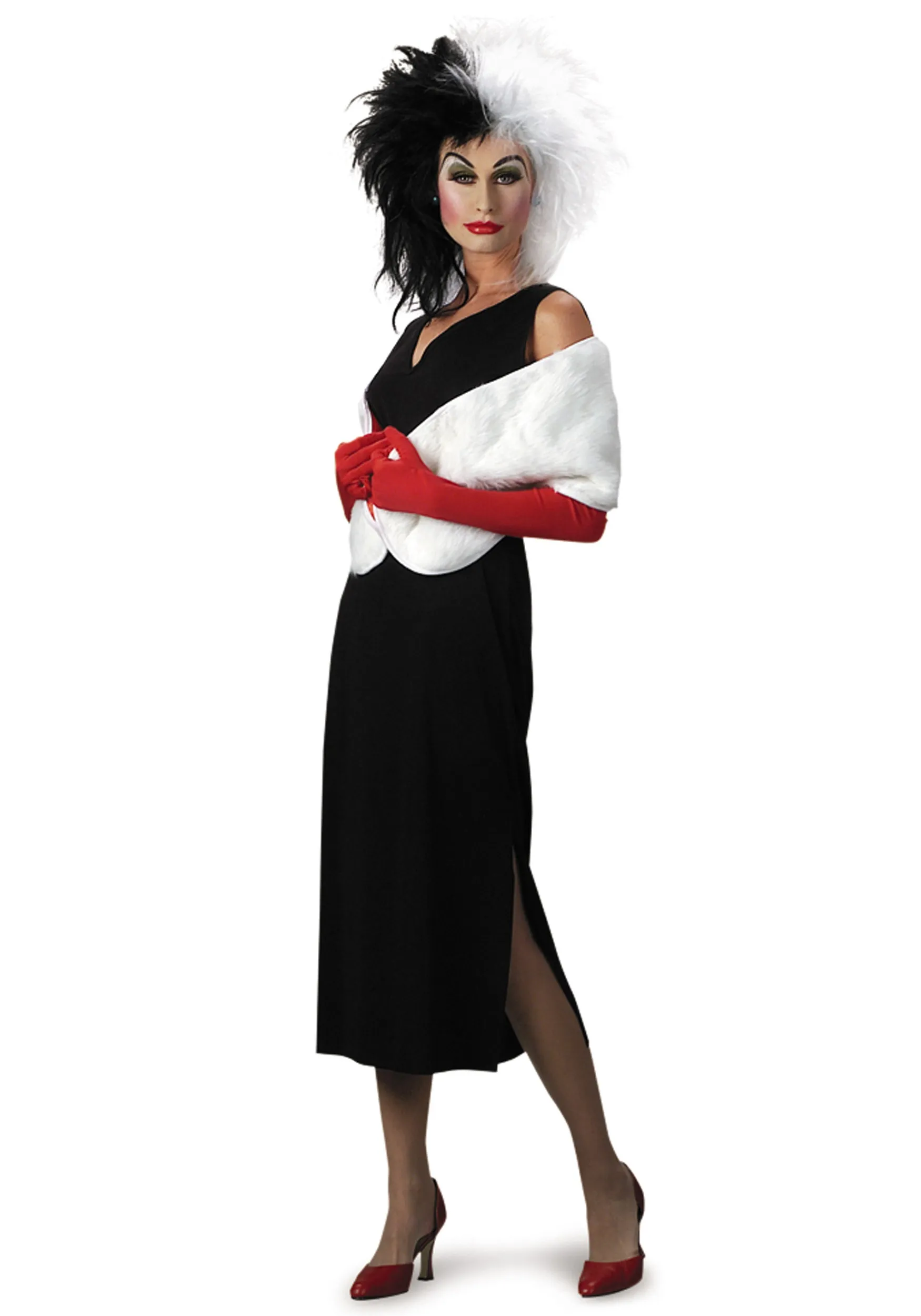 1. Cruella de Vil from One Hundred and One Dalmatians: