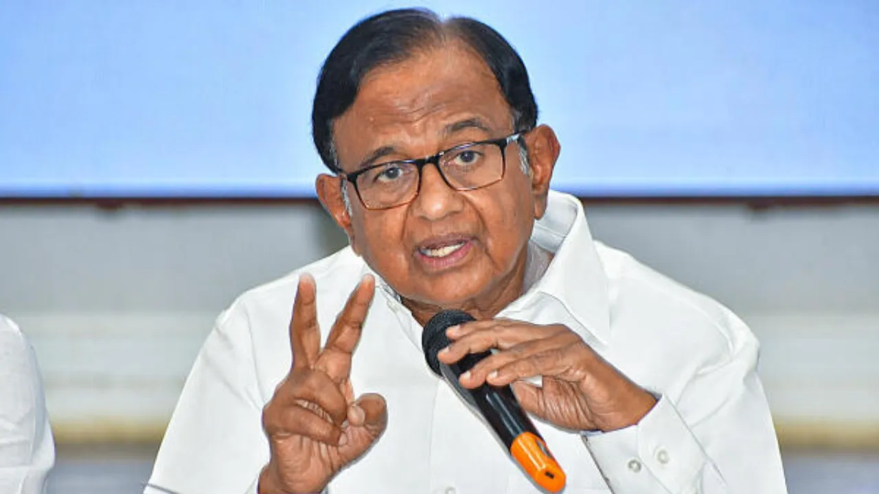 P Chidambaram News: What did P Chidambaram say?