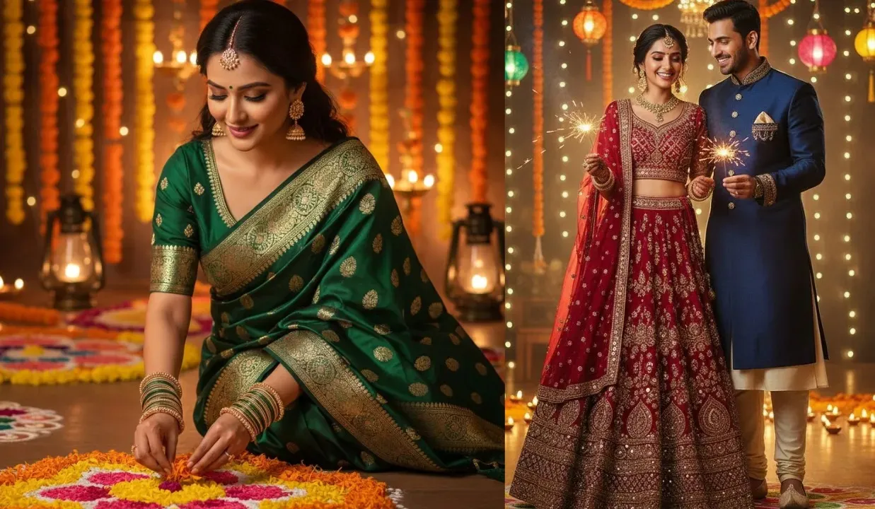 Gemini Diwali Style Image Prompt