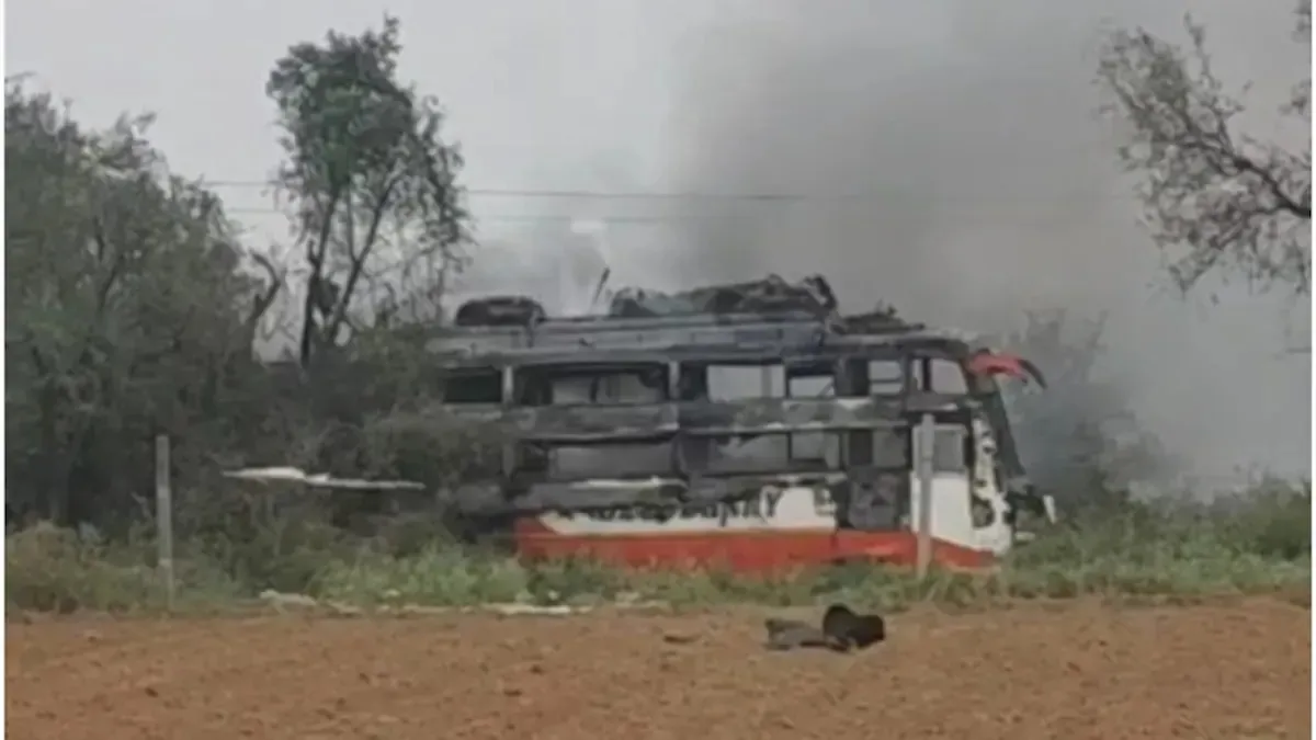 Rajasthan Bus Fire