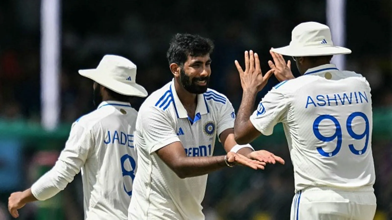 Jasprit Bumrah and R Ashwin
