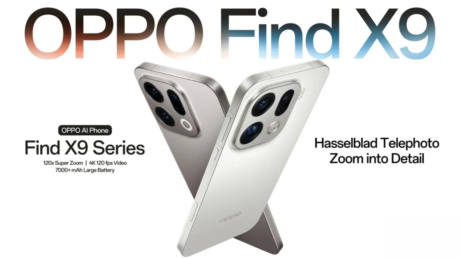 OPPO Find X9 vs Vivo X300: Features & Specifications