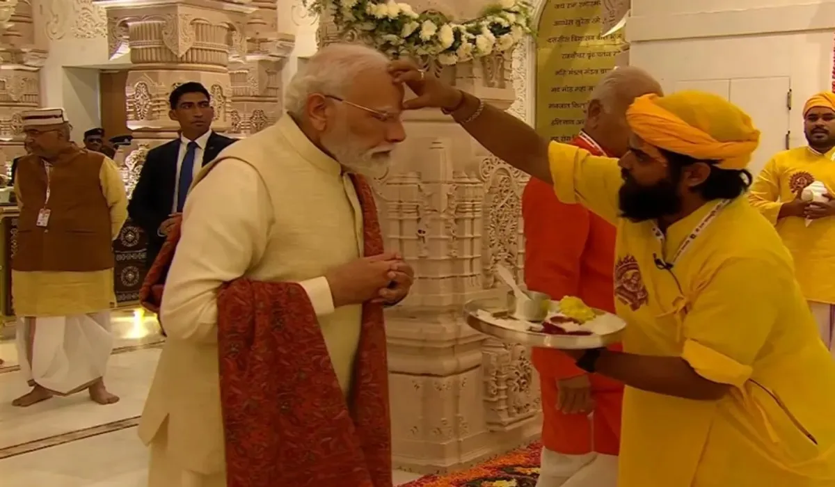 PM Modi in Ayodhya