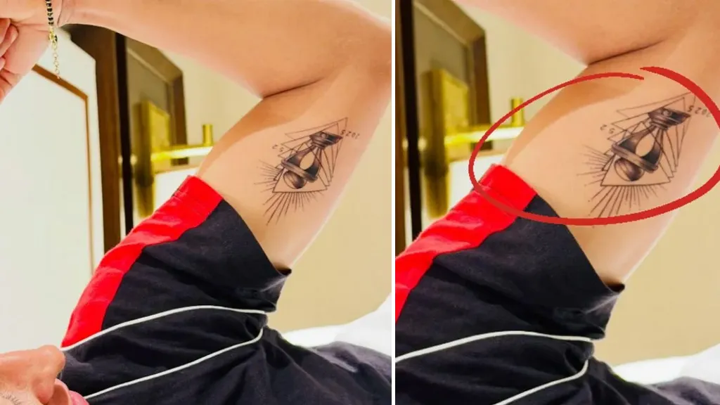 Harmanpreet Kaur Tattoo