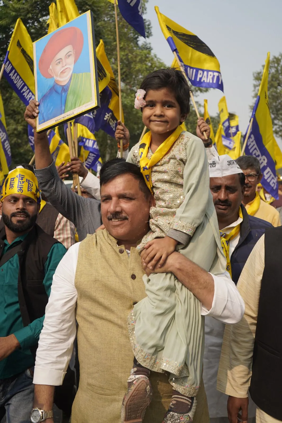 AAP Padyatra: Atrocities Against Dalits and Backward Classes Rising, Alleges AAP Leader