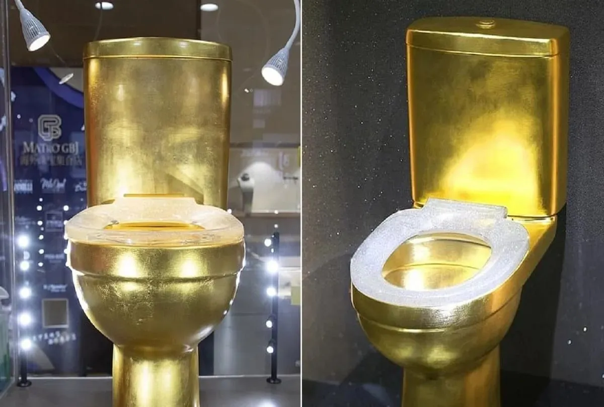 America Auction Viral Toilet Seat: First displayed in 2016