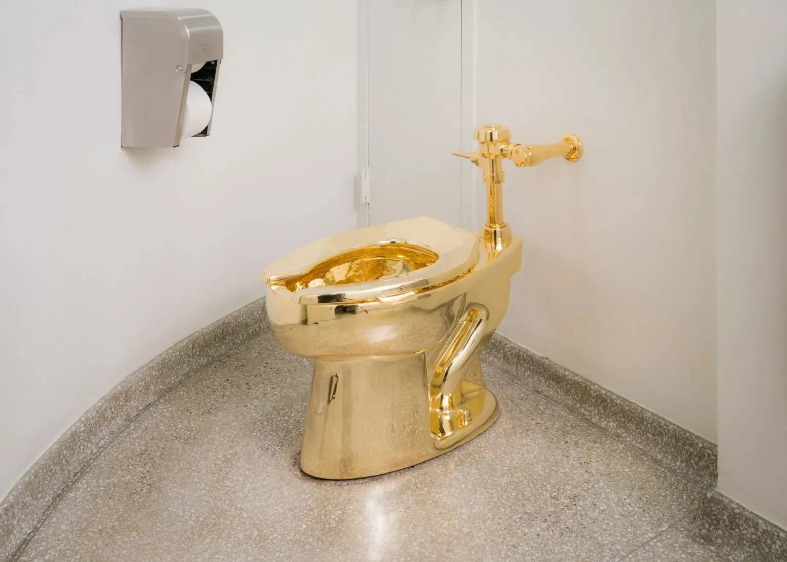 Golden Toilet Seat