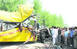 Yamunanagar Bus Accident