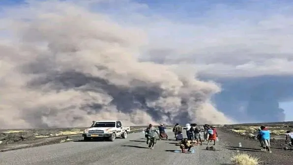 Volcano Eruption Today
