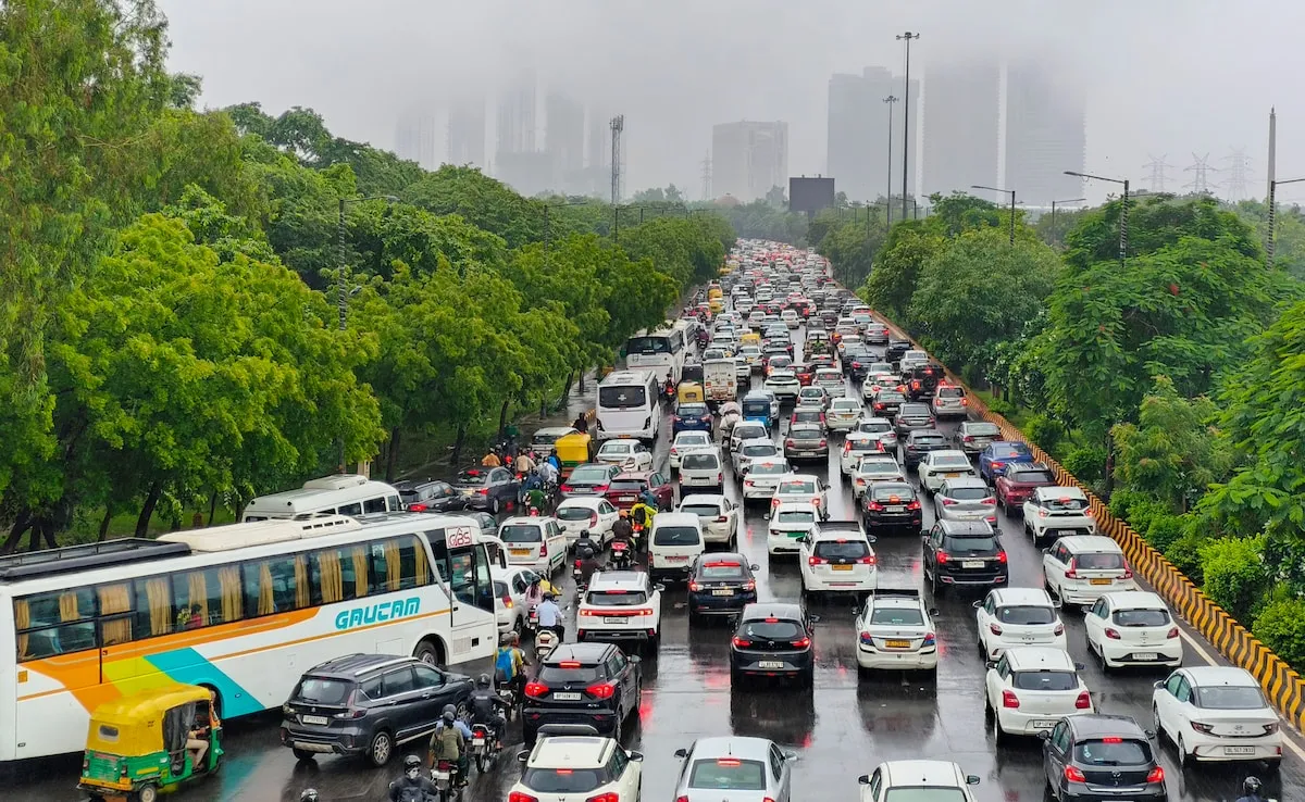 Delhi Traffic Advisory (source- social media)