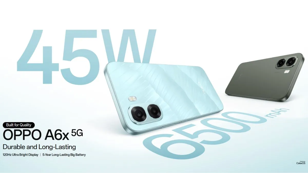 Oppo A6x 5G Launch in India: Features and specifications