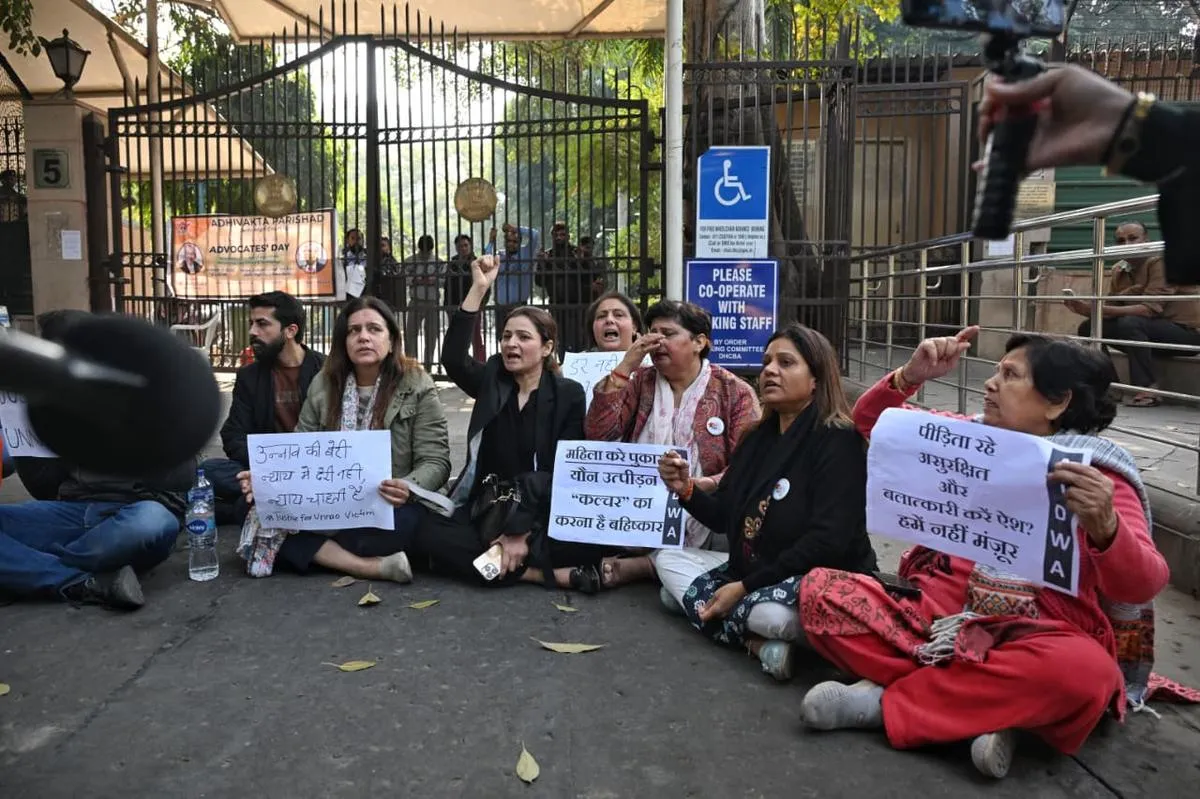 Unnao Rape Victim Protest