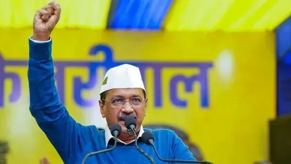 Arvind Kejriwal in Gujarat