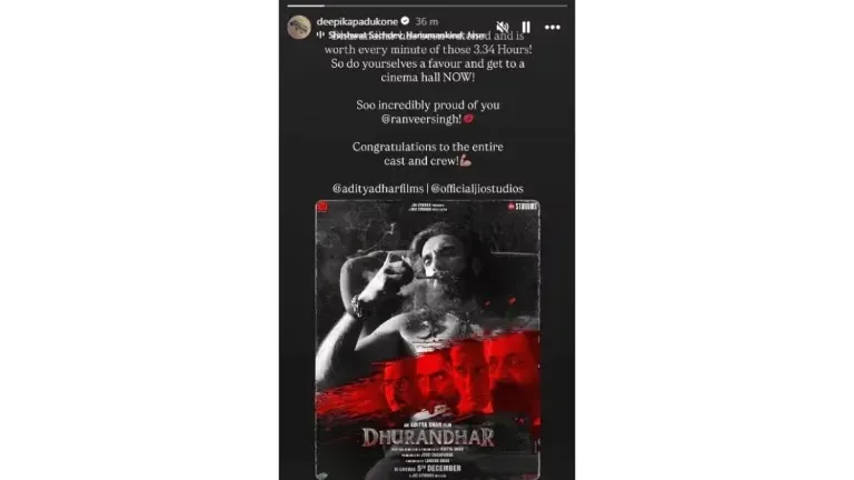 What did Deepika say about the film?