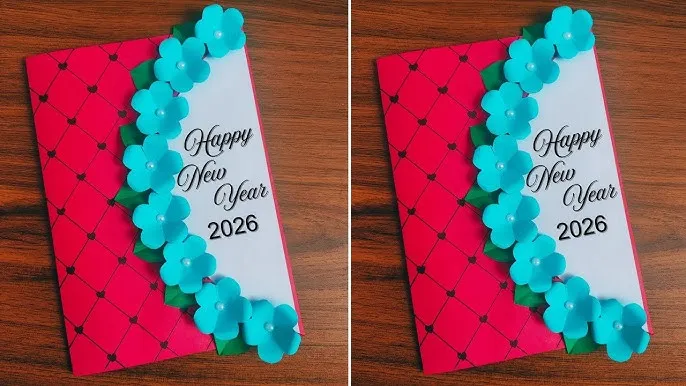 New Year Greeting Card Design Ideas
