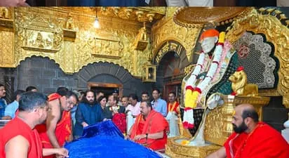 Anant Ambani Shirdi Visit
