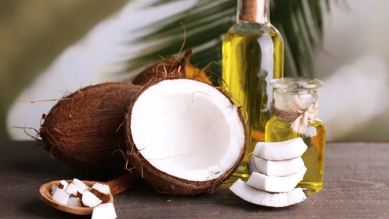 Coconut Oil and Amla Powder