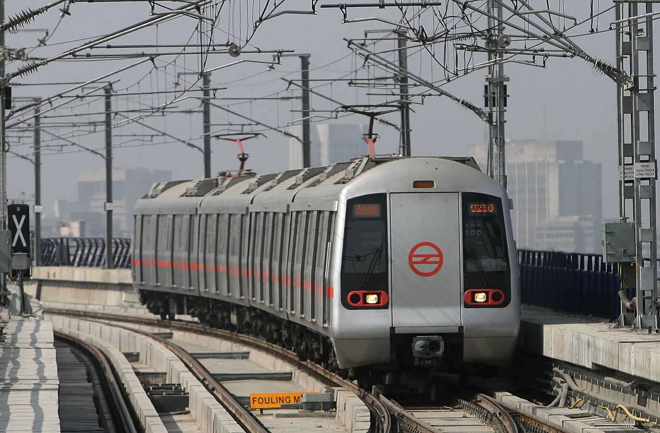 Delhi Metro timings on January 26