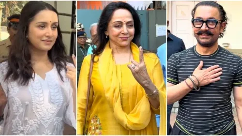 Bollywood Celebs Voted in BMC Election