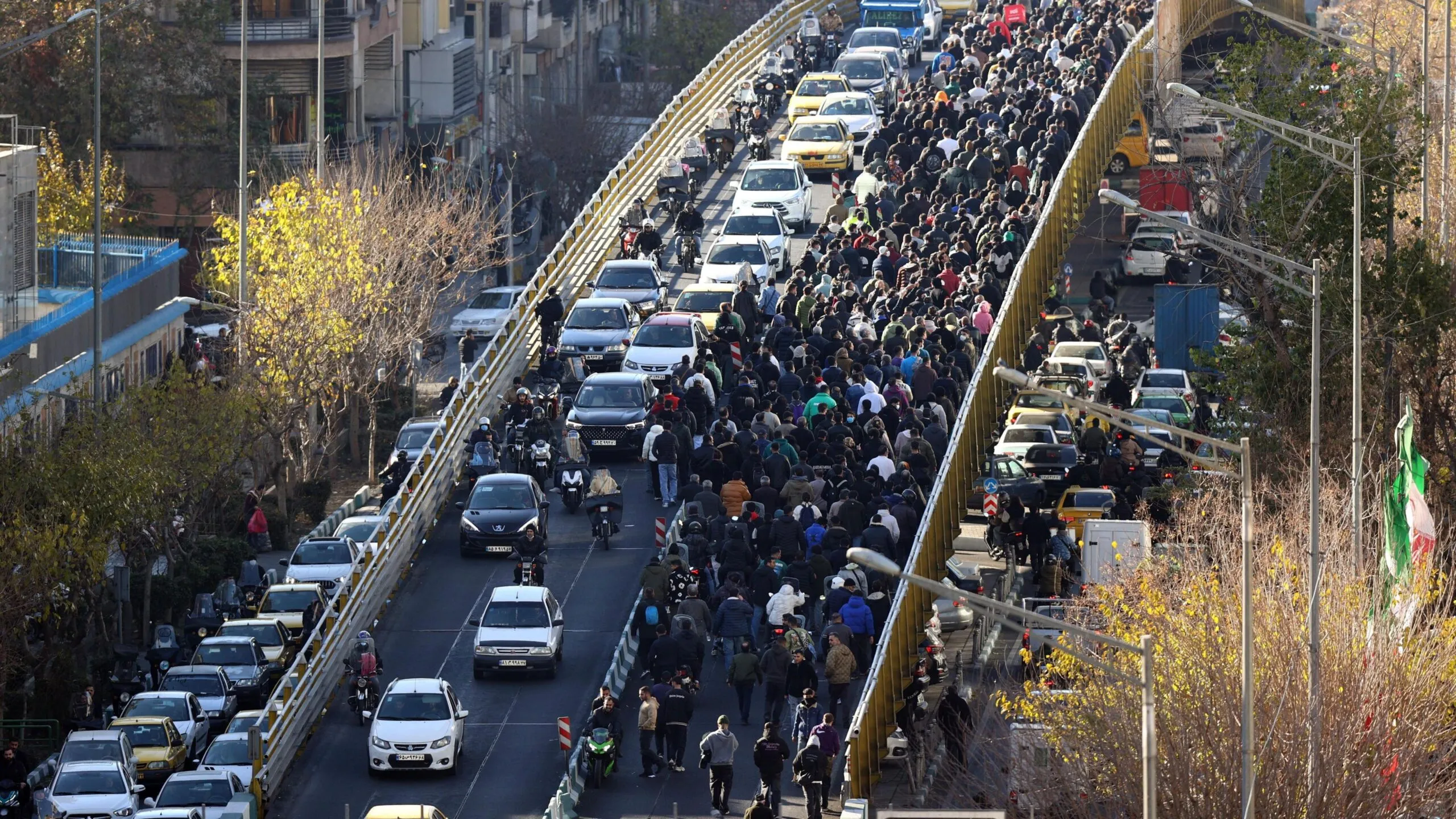 Iran Protests (source- social media)