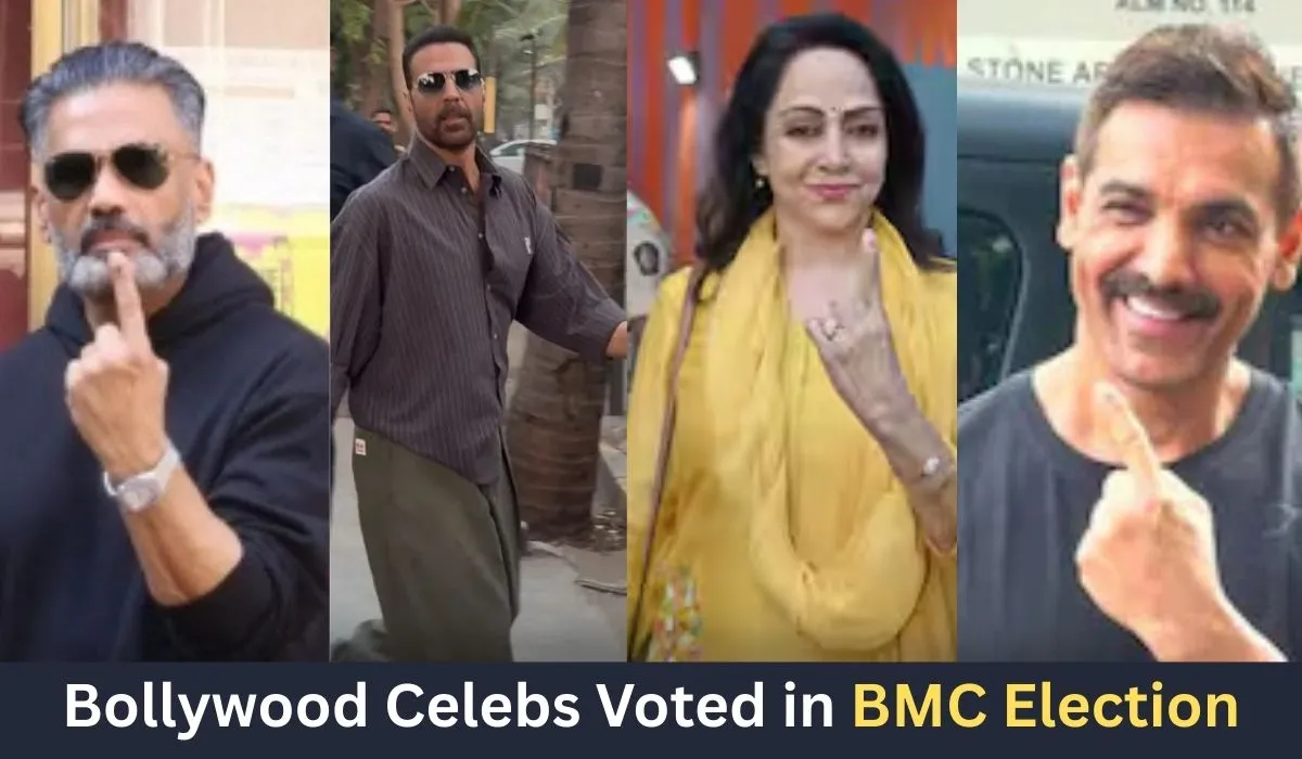 Bollywood Celebs Voted in BMC Election