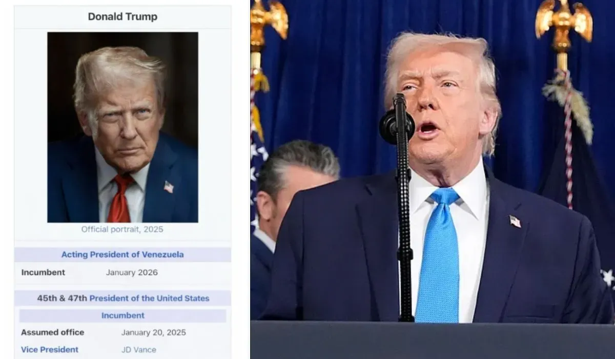 Donald Trump as Acting President of Venezuela