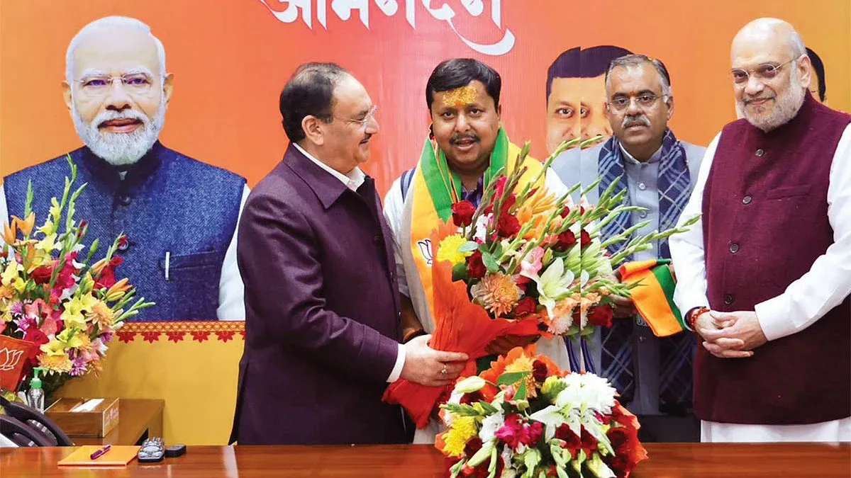 Nitin Nabin was made the acting president on December 14