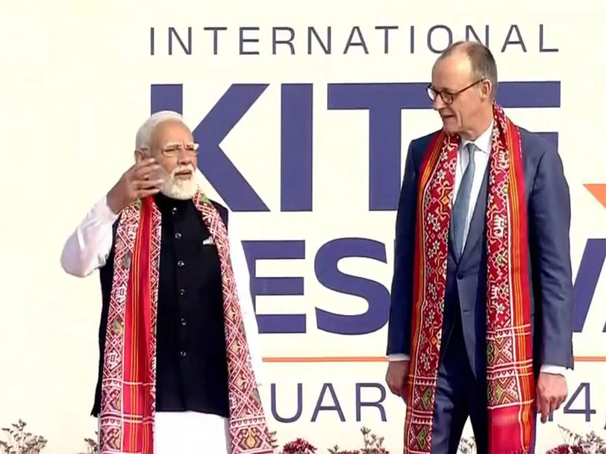 International Kite Festival 2026: PM Modi and German Chancellor Merz inaugurates International Kite Festival 2026 at Sabarmati