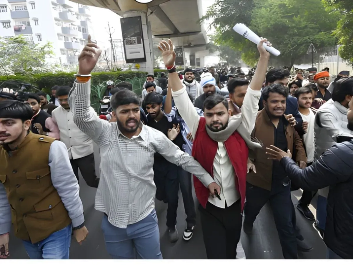 Protest Against UGC New Rule (source- social media)