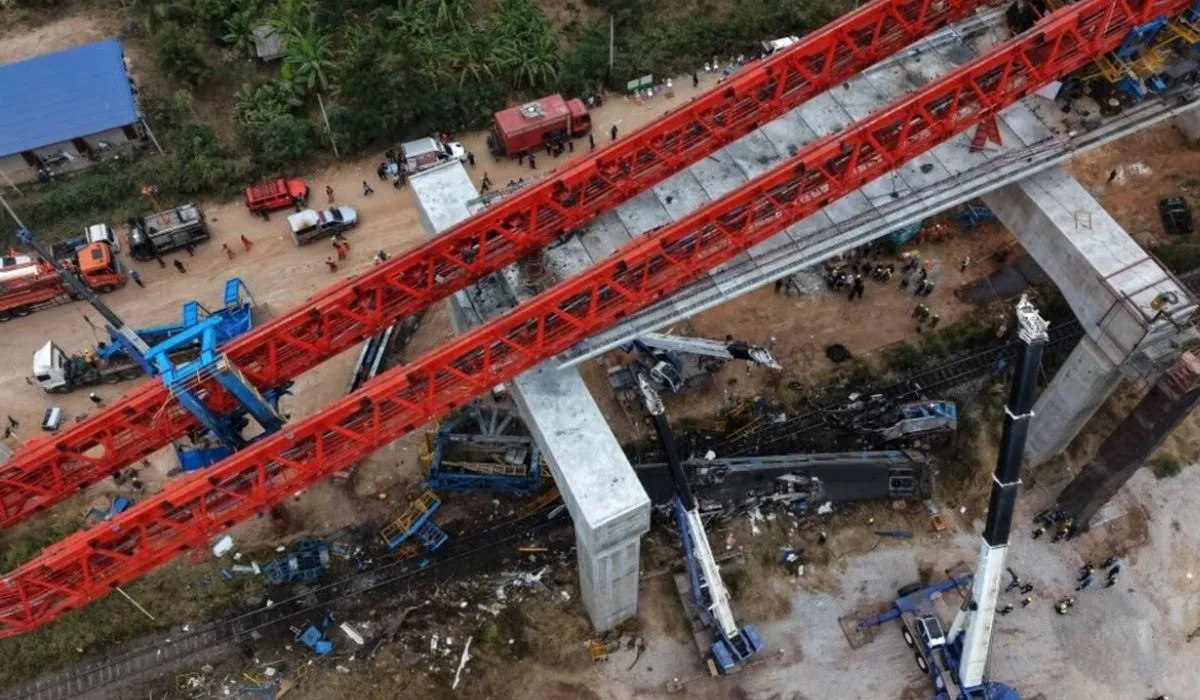 Thailand Crane collapse