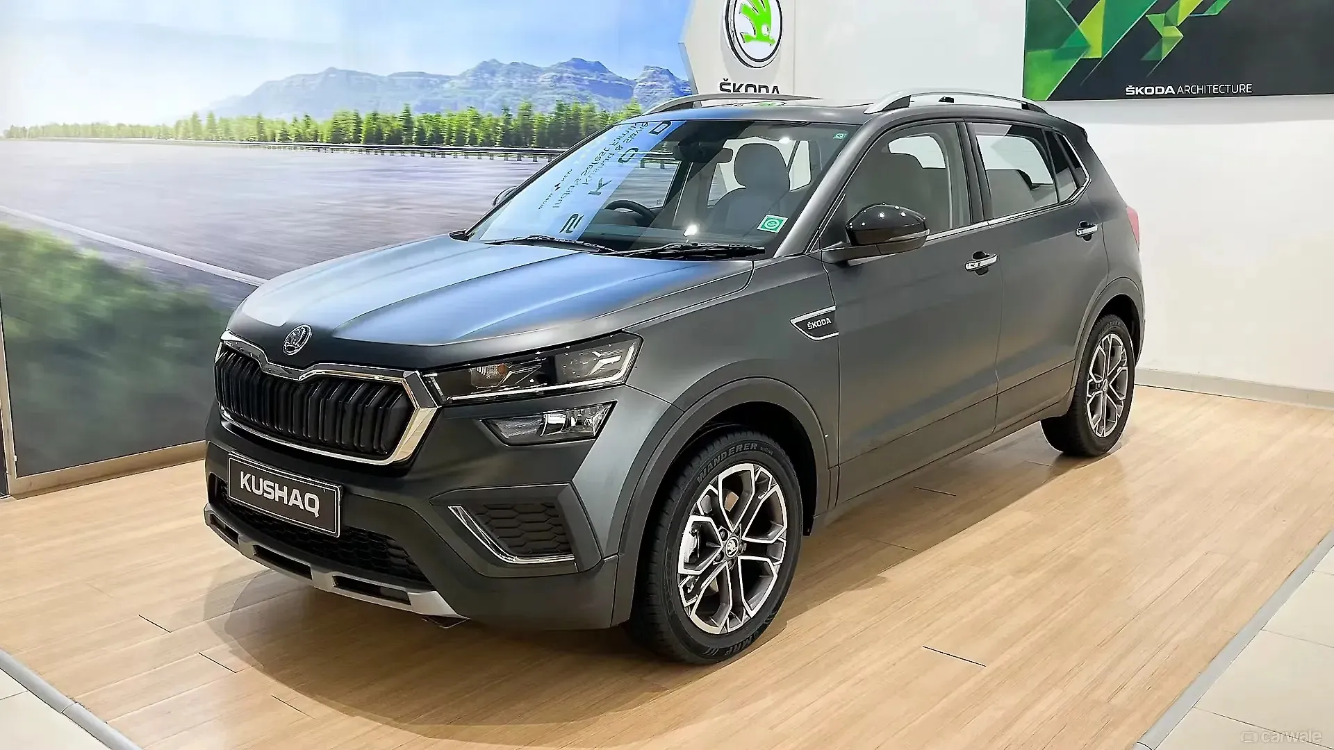 Skoda Kushaq Facelift Launched: Skoda Kushaq Facelift first teaser out