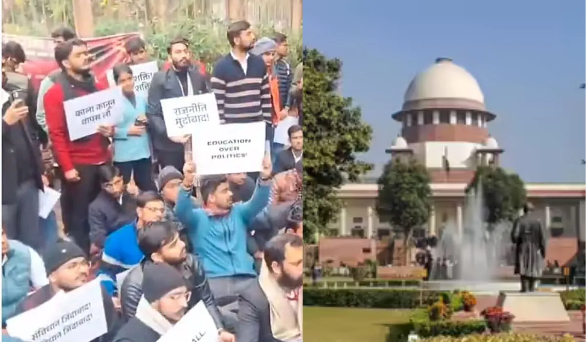 Protest Against UGC New Rule