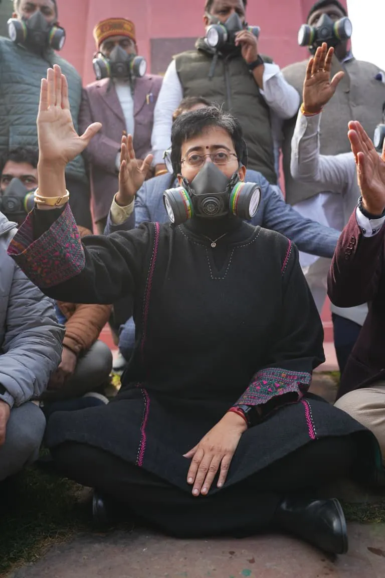 Delhi Pollution Crisis: Atishi Criticizes BJP Government’s Inaction
