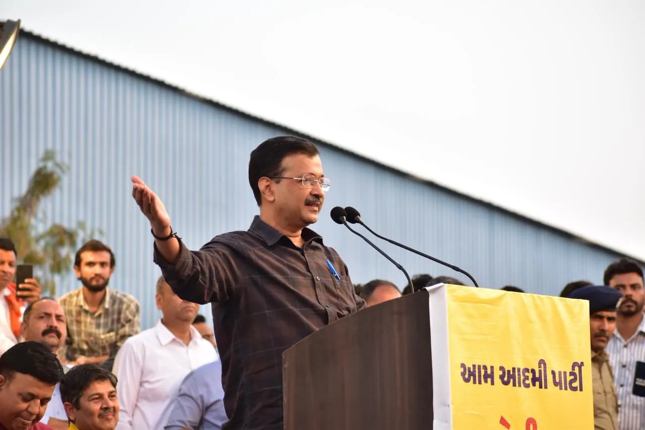 Arvind Kejriwal In Gujarat