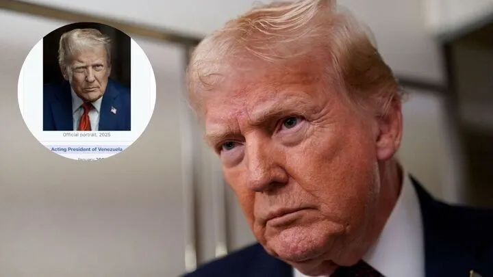 Donald Trump as Acting President of Venezuela
