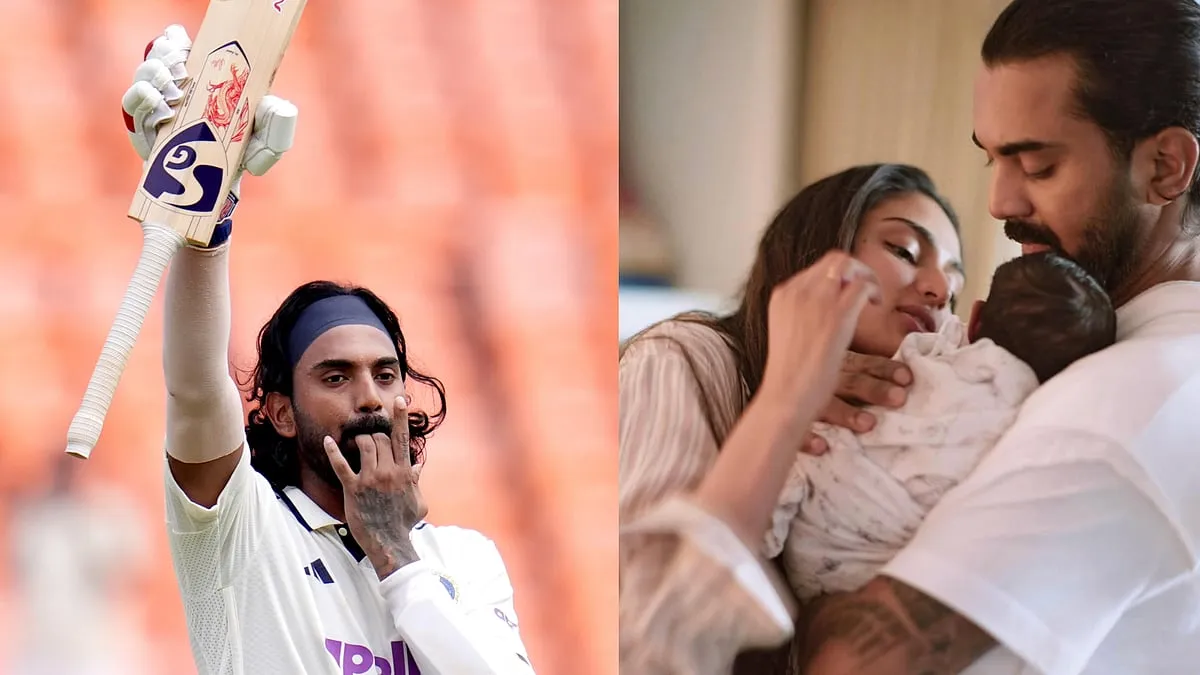 KL Rahul Celebration