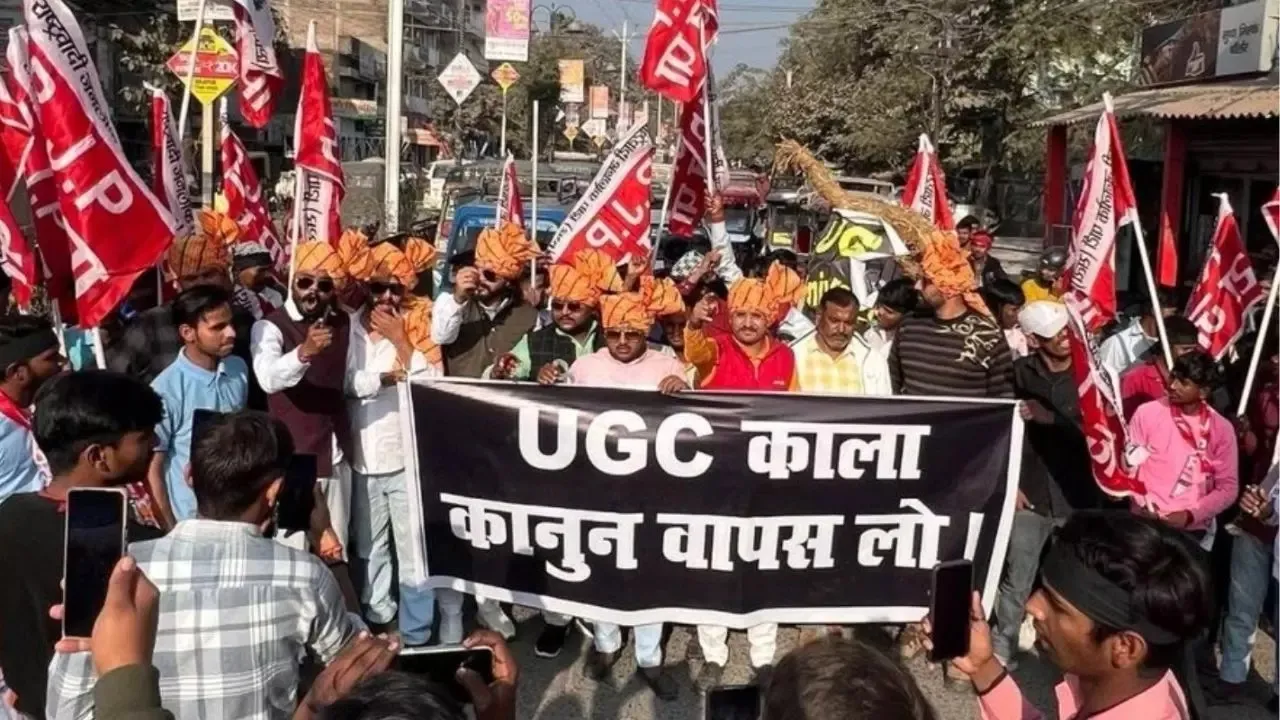 UGC Bill 2026 Controversy: Protests erupt at UGC Headquarter against ...