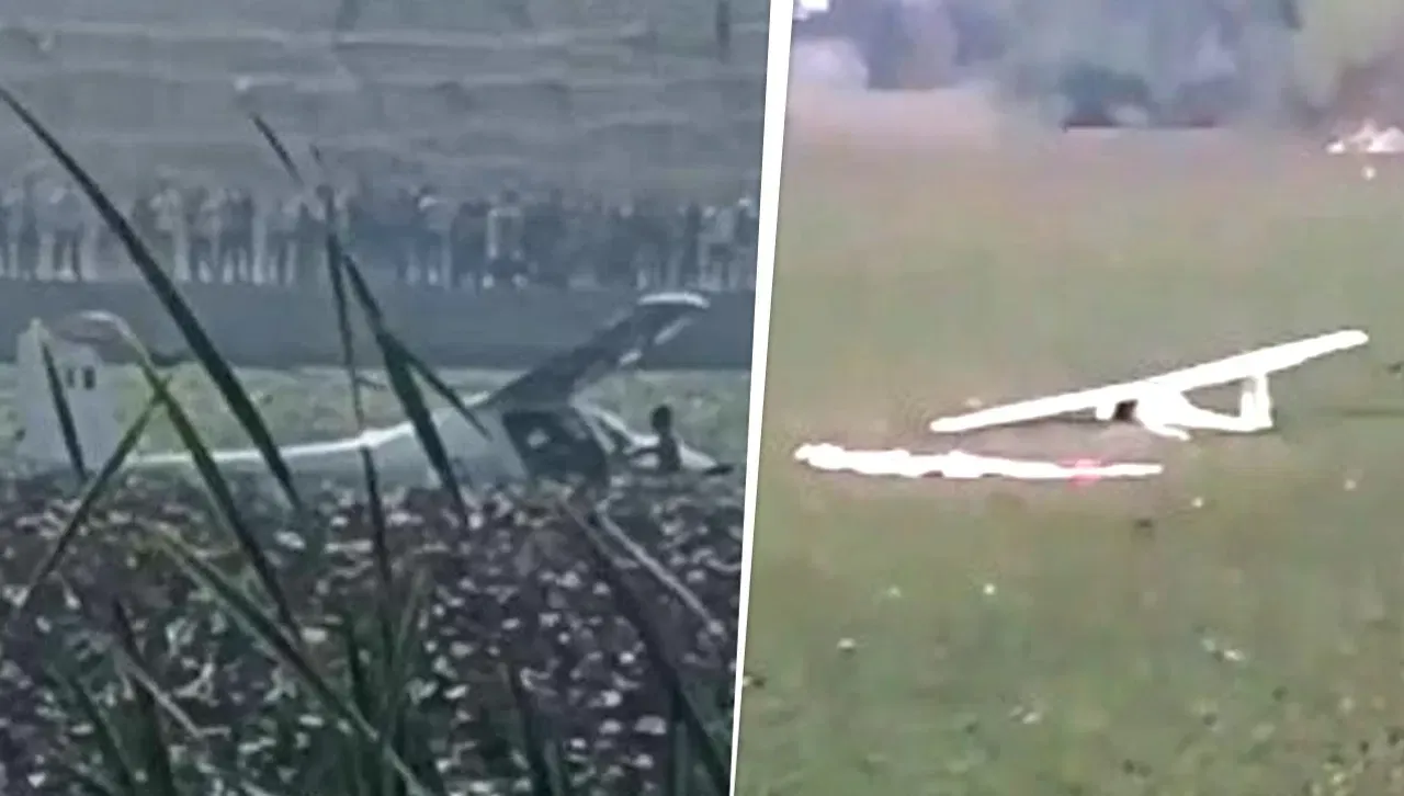 Prayagraj Trainee Plane Crash