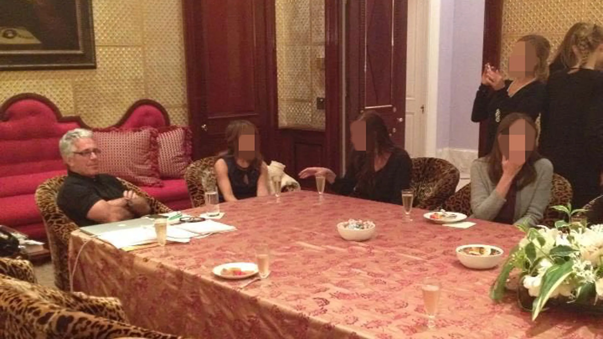 Jeffrey Epstein Red Room