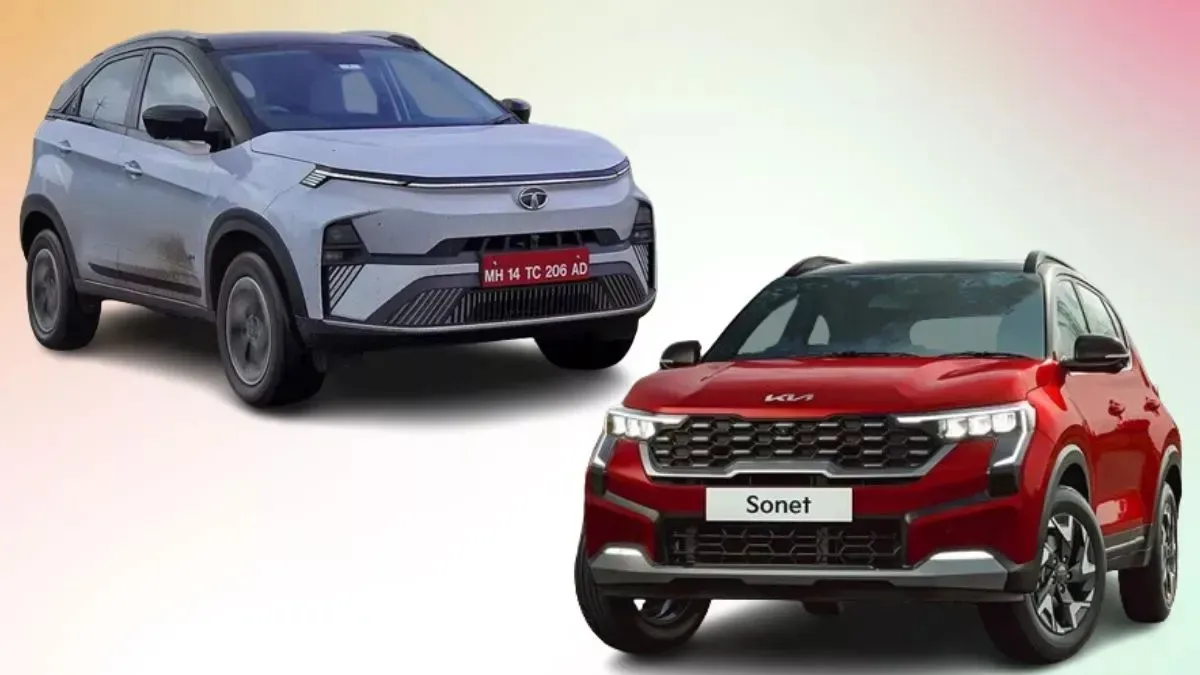 Tata Nexon Vs Kia Sonet Price Comparison