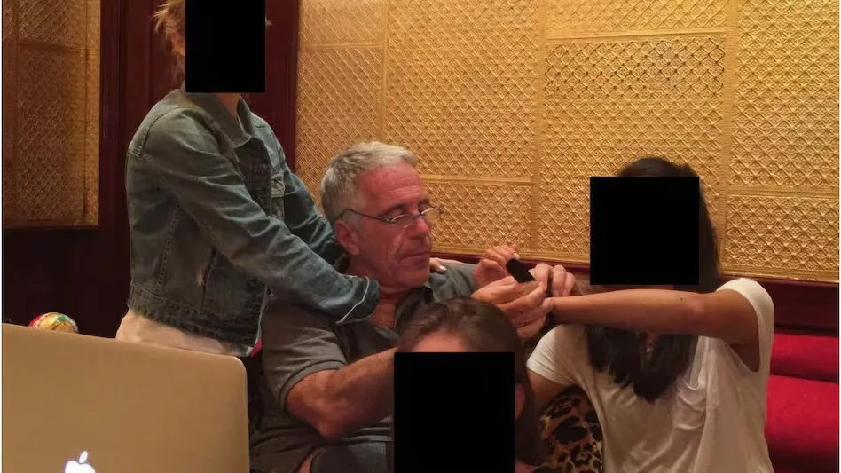 Jeffrey Epstein Red Room