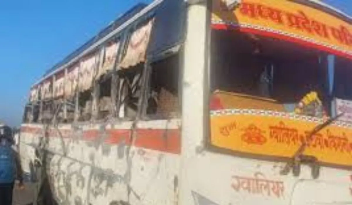 Bhind Road Bus Accident
