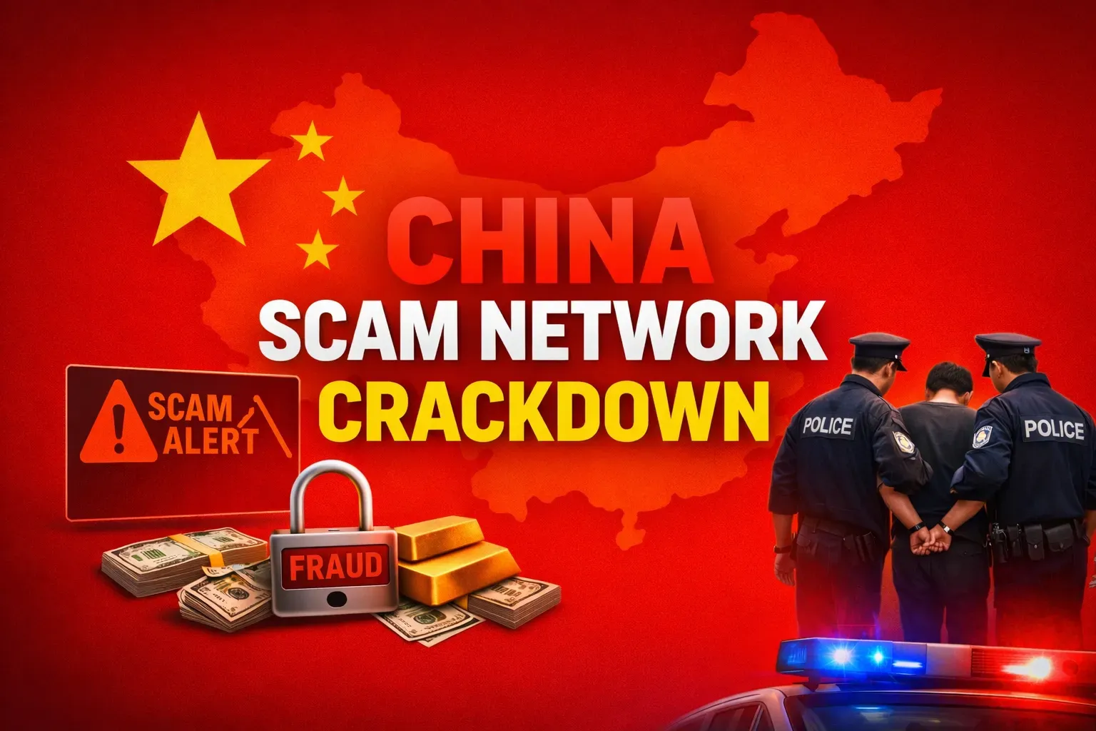 China Scam Network Crackdown