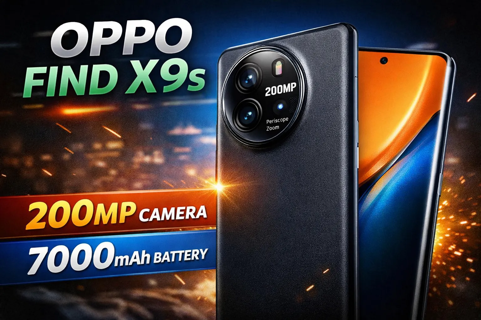 Oppo Find X9s: Oppo's new smartphone to make a big splash with 200MP camera and 7,000mAh battery