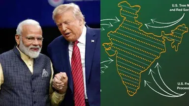 India US Trade Deal Map