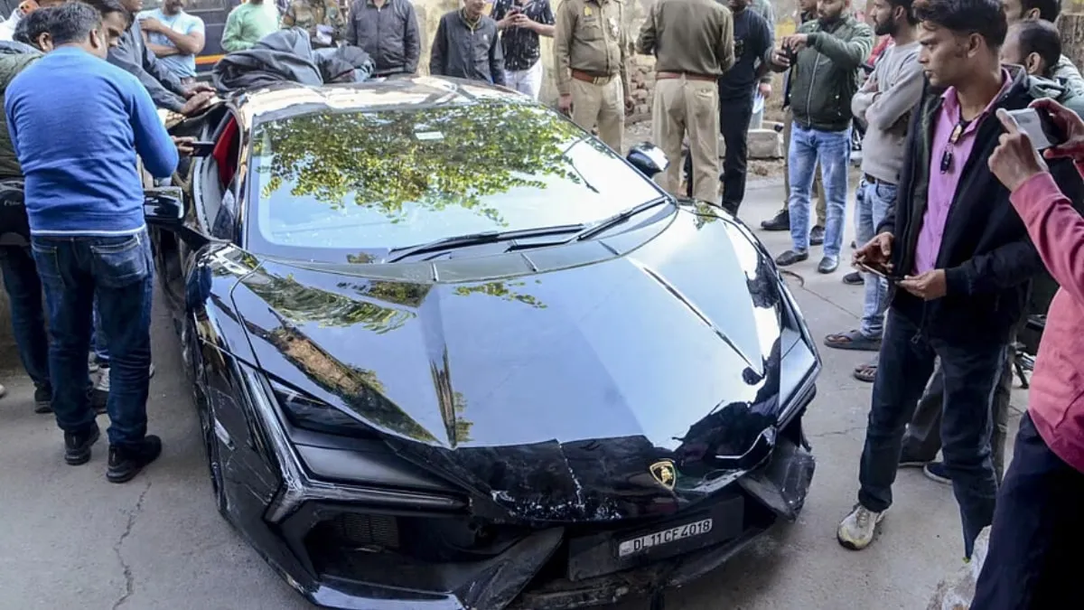 Shivam Mishra Lamborghini Crash News: Complete truth from the scene