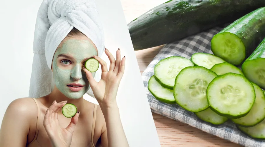 Benefits of cucumber on face