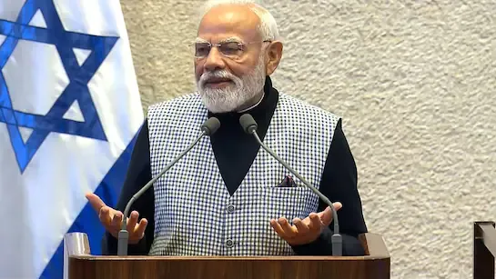 PM Modi in Israel Parliament